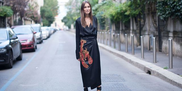 Dress robe and dressing gown fashion trend