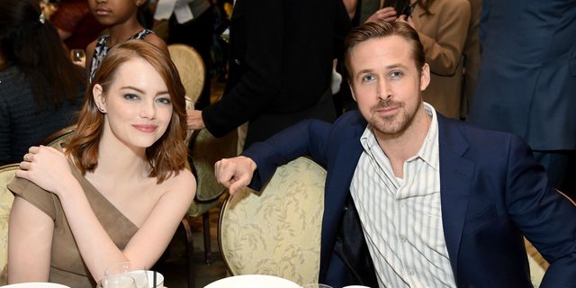 Emma Stone and Ryan Gosling at the 2017 AFI Awards