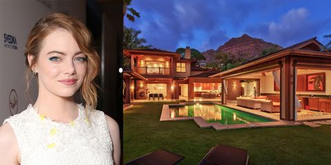 <p>Emma Stone didn't have to lift a finger at this <a href="https://www.airbnb.com/rooms/9161401" target="_blank" embed_count="8">oceanfront home in Oahu</a>. From SMART technology controlled by iPads mounted in the walls to a poolside cabana and gourmet kitchen complete with a chef, the owners thought of every last detail for a luxurious vacation.</p>