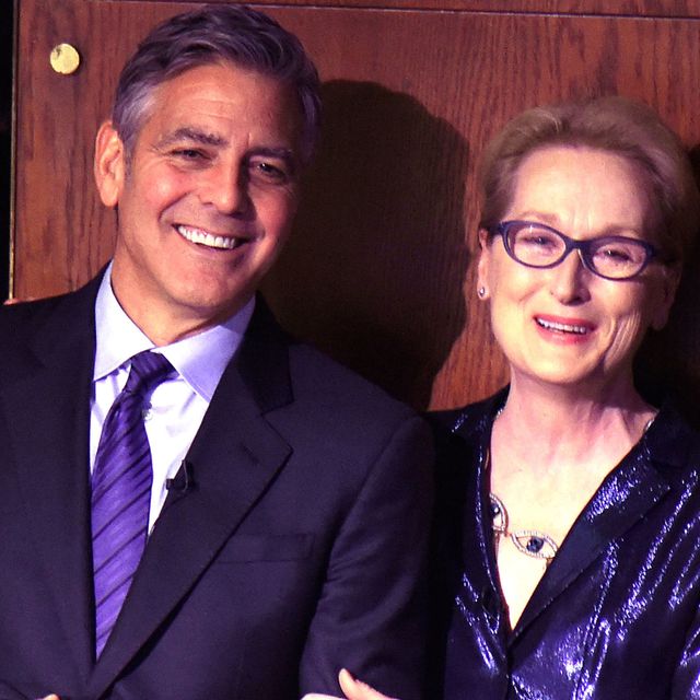Meryl Streep and George Clooney