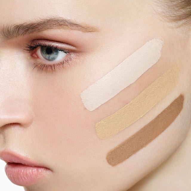 Different foundation shades