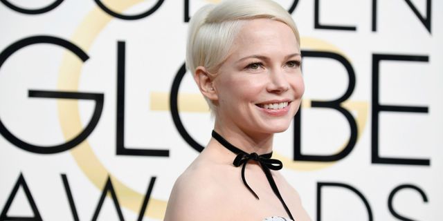 Michelle Williams at the Golden Globes 2017