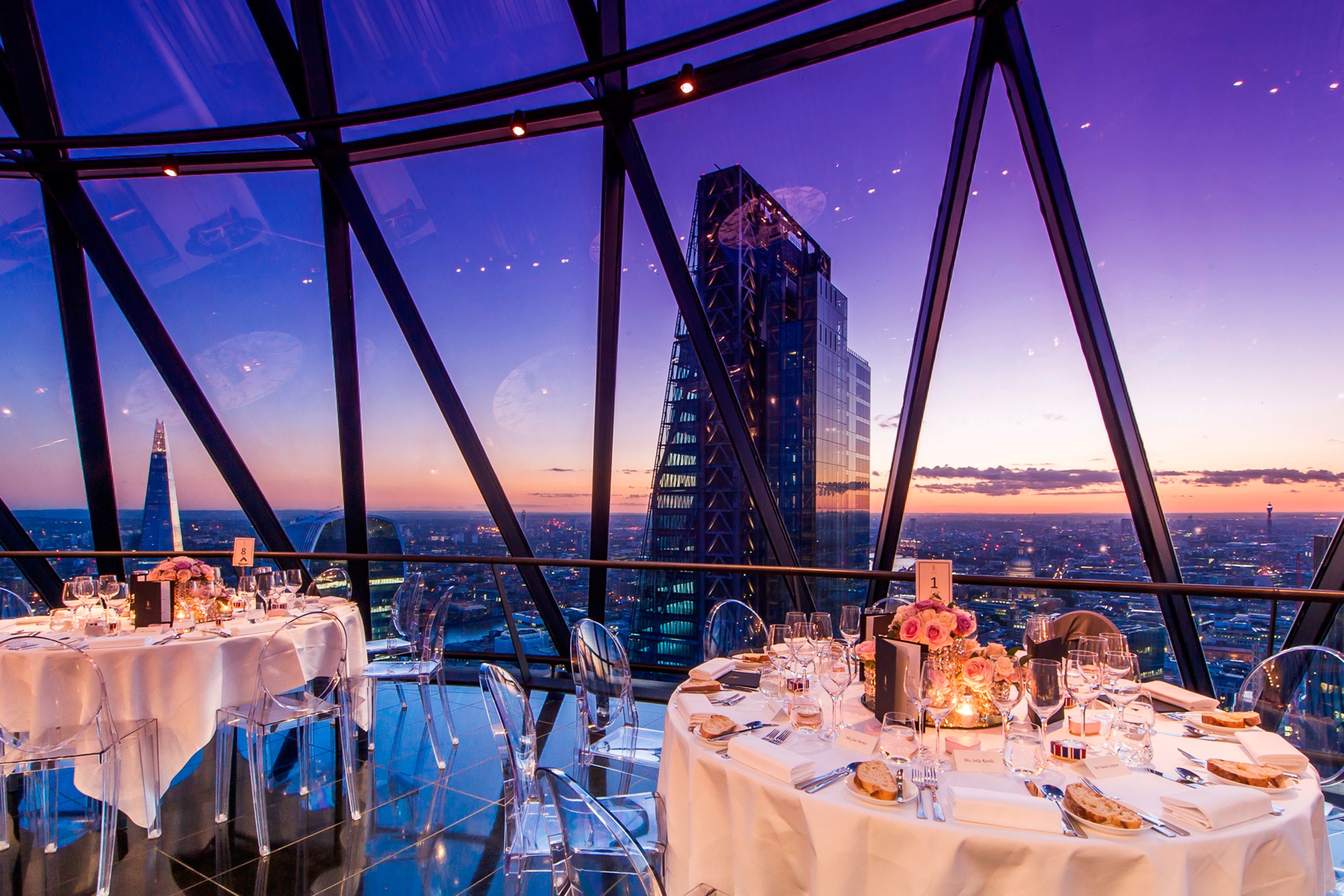 Searcys at the Gherkin restaurant review
