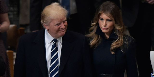 Donald and Melania Trump body language expert