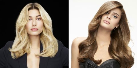 Hailey Baldwin and Taylor Hill are the new faces of L'Oreal Professionnel  hair campaign