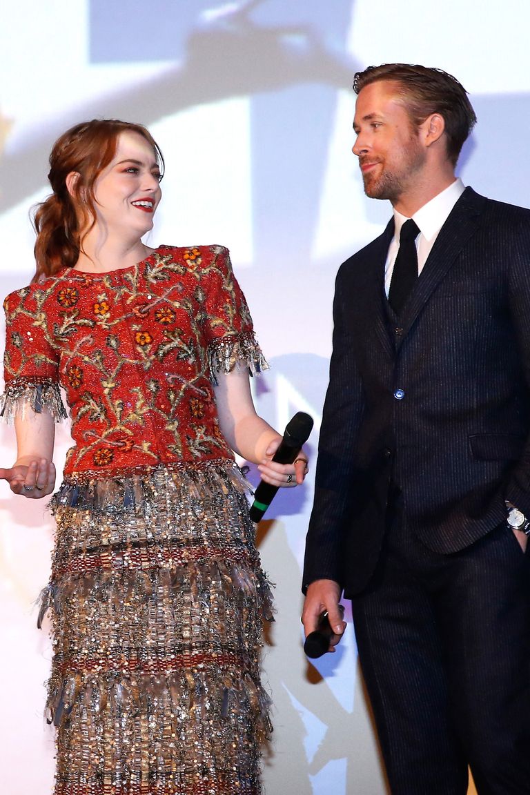 Photos of Emma Stone and Ryan Gosling having the best time this awards ...