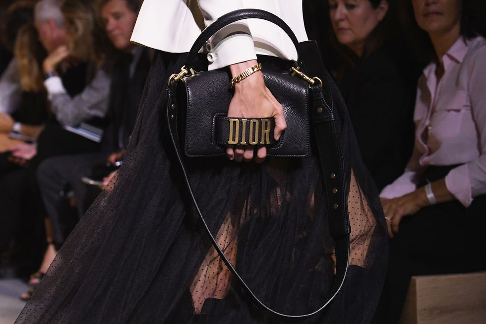 Maria Grazia Chiuri's debut Dior collection bag
