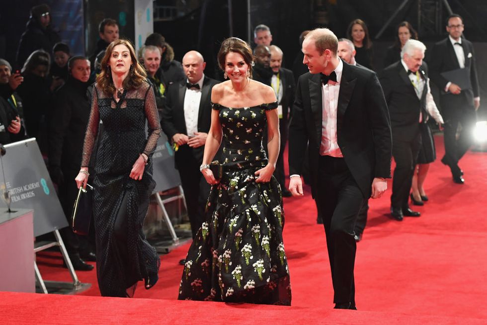 Kate Middleton, Prince William  at the BAFTAs