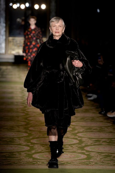 Models of all ages appeared on the Simone Rocha catwalk