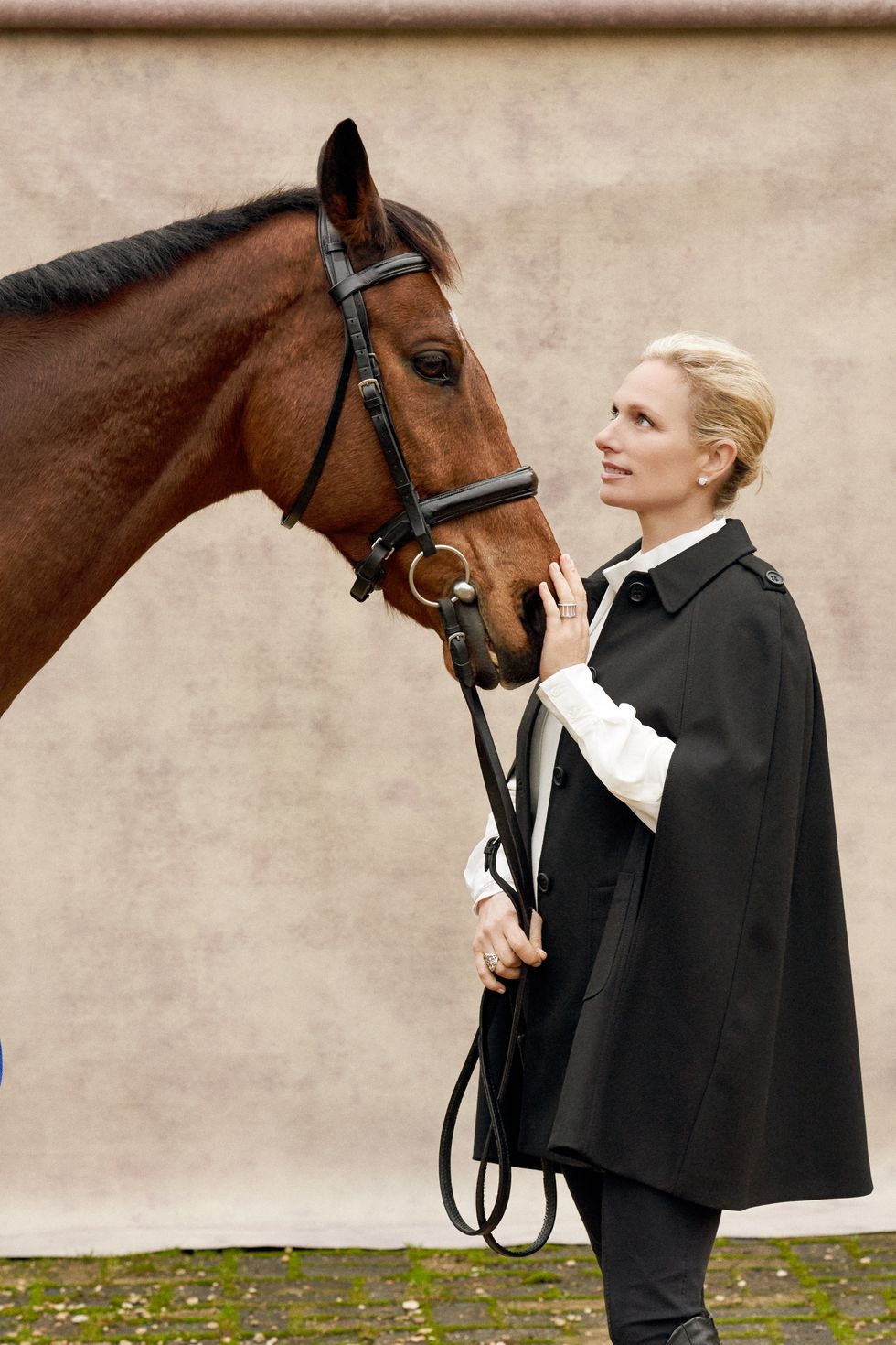 Zara with horse 2
