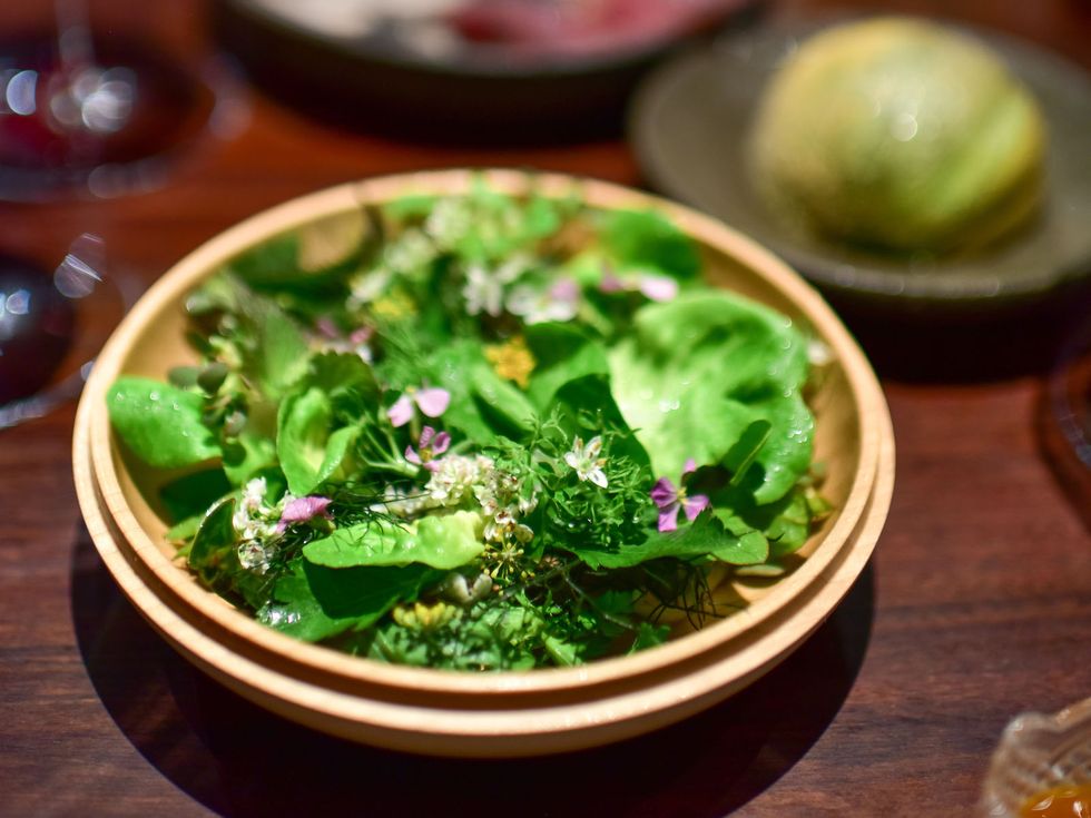 Food, Dish, Ingredient, Leaf vegetable, Cuisine, Salad, Produce, Plant, Herb, Vegetable, 