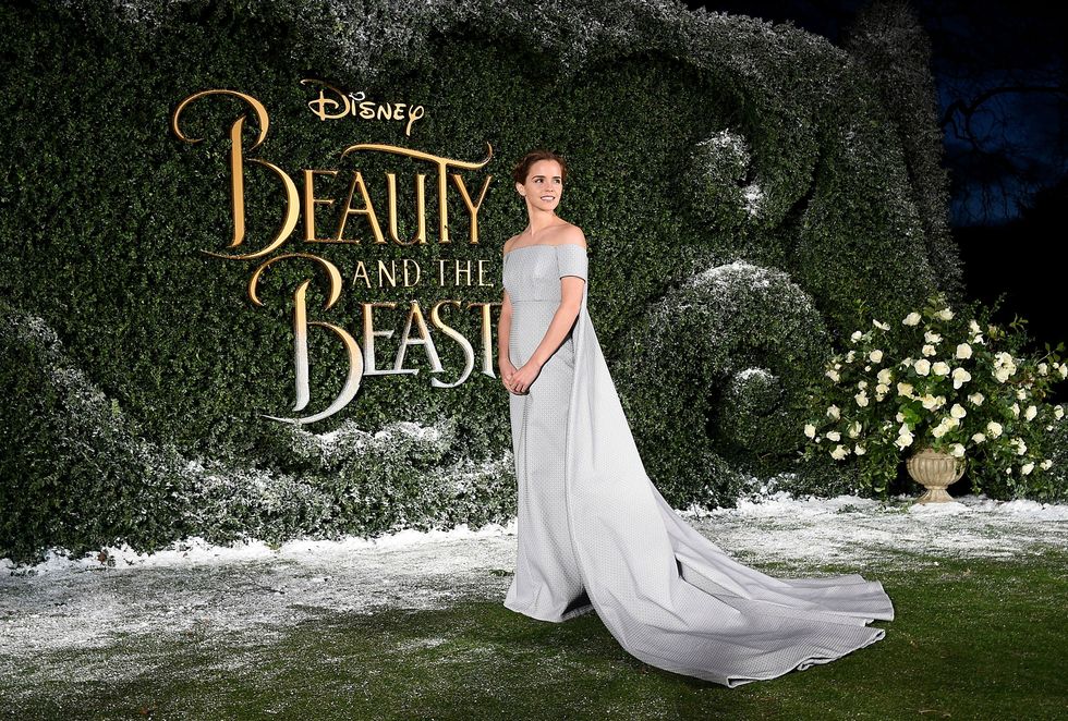 Emma Watson Beauty and the Beast UK premiere