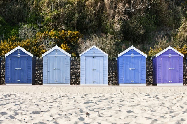 Beach huts