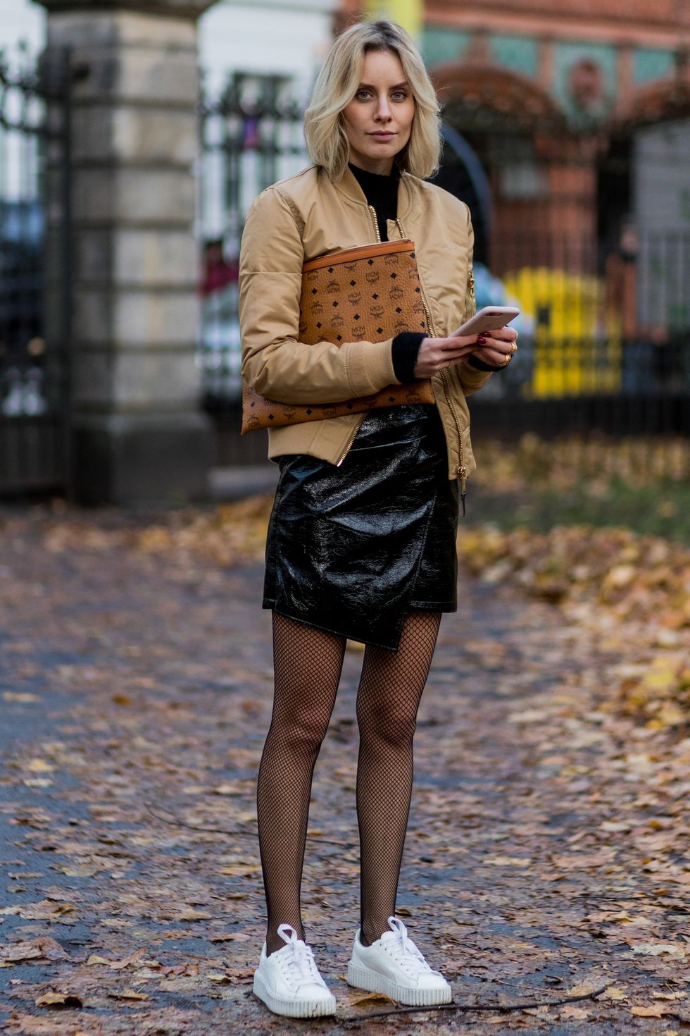 Sneakers and Tights: 5 Outfits That Prove This Isn't a Faux Pas