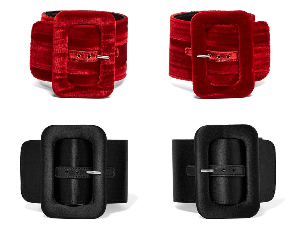 Product, Red, Rectangle, Black, Maroon, Leather, Buckle, Plastic, Strap, 