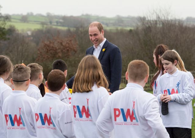Prince William launches award for children