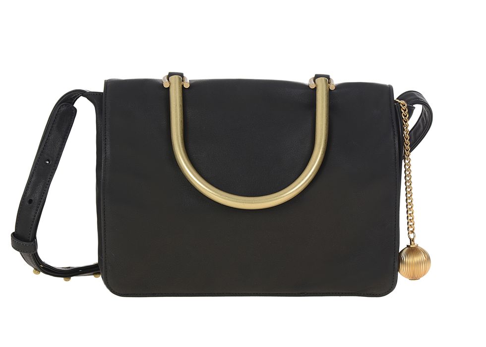 Handbag, Bag, Shoulder bag, Fashion accessory, Leather, Yellow, Shoulder, Satchel, Material property, Font, 