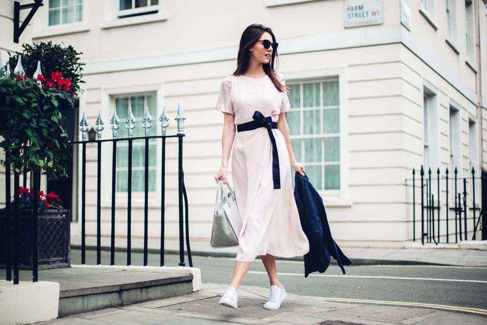 Amanda Wakeley brunch outfit