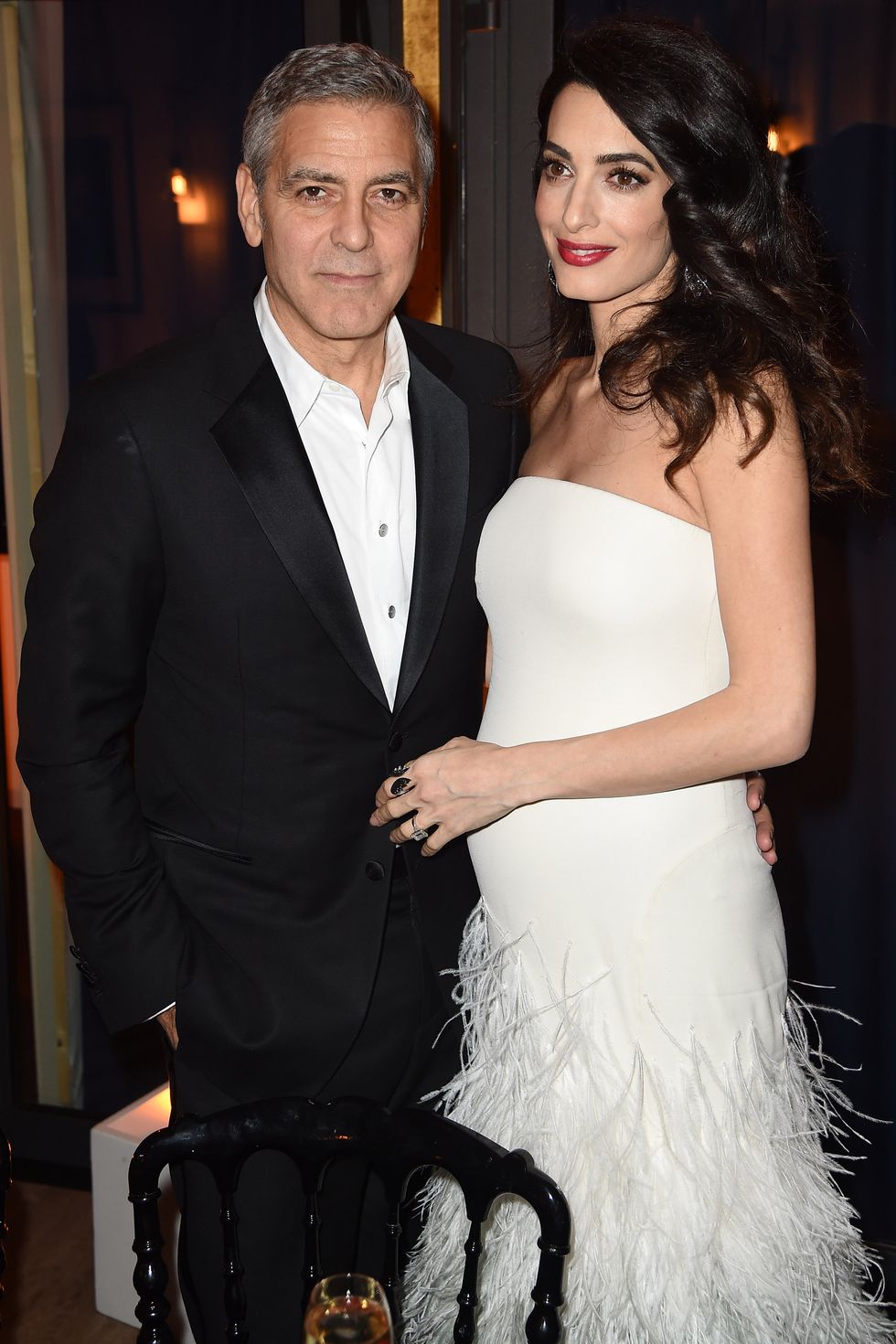 Amal and George Clooney