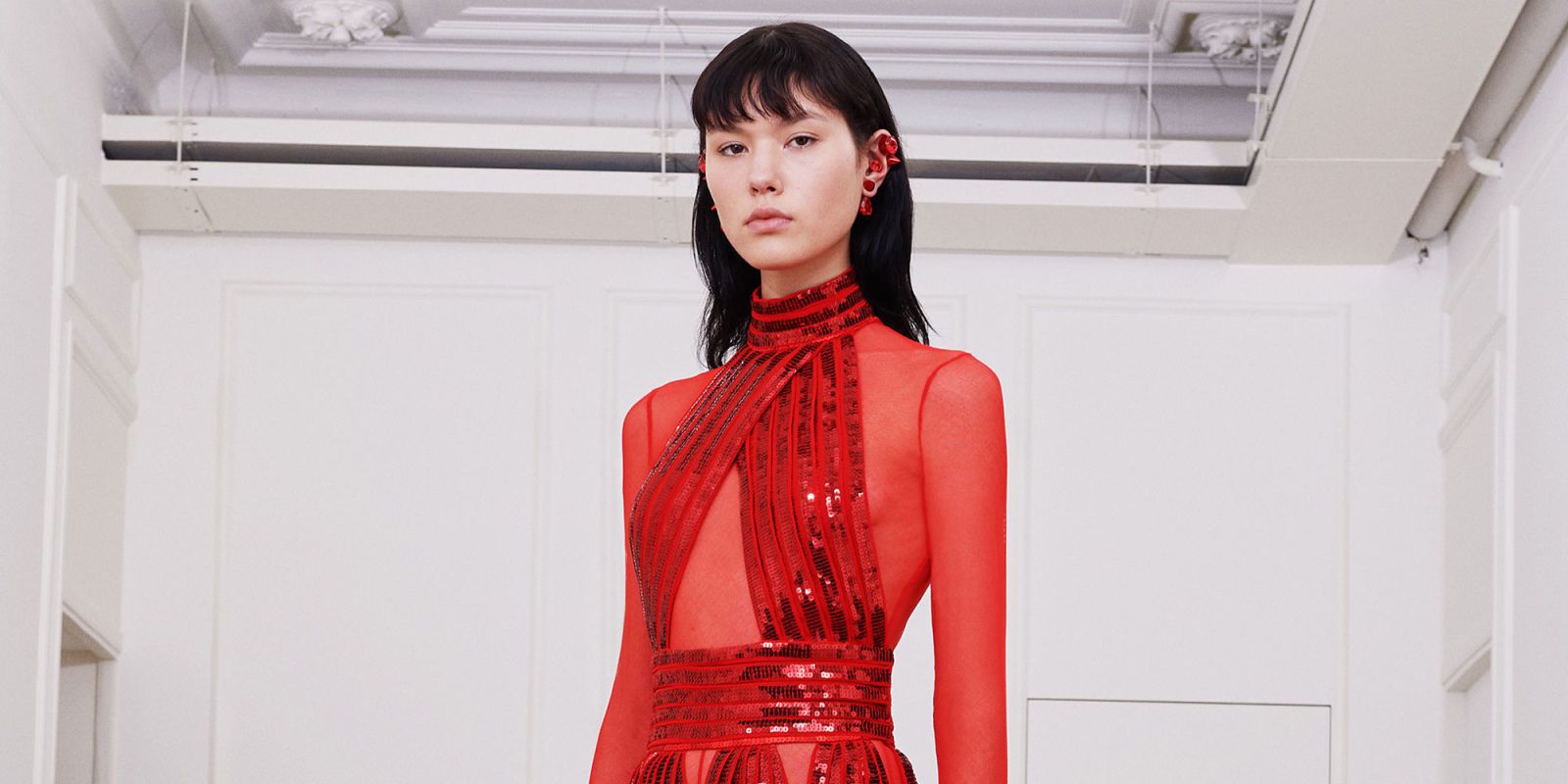 Givenchy red shop dress