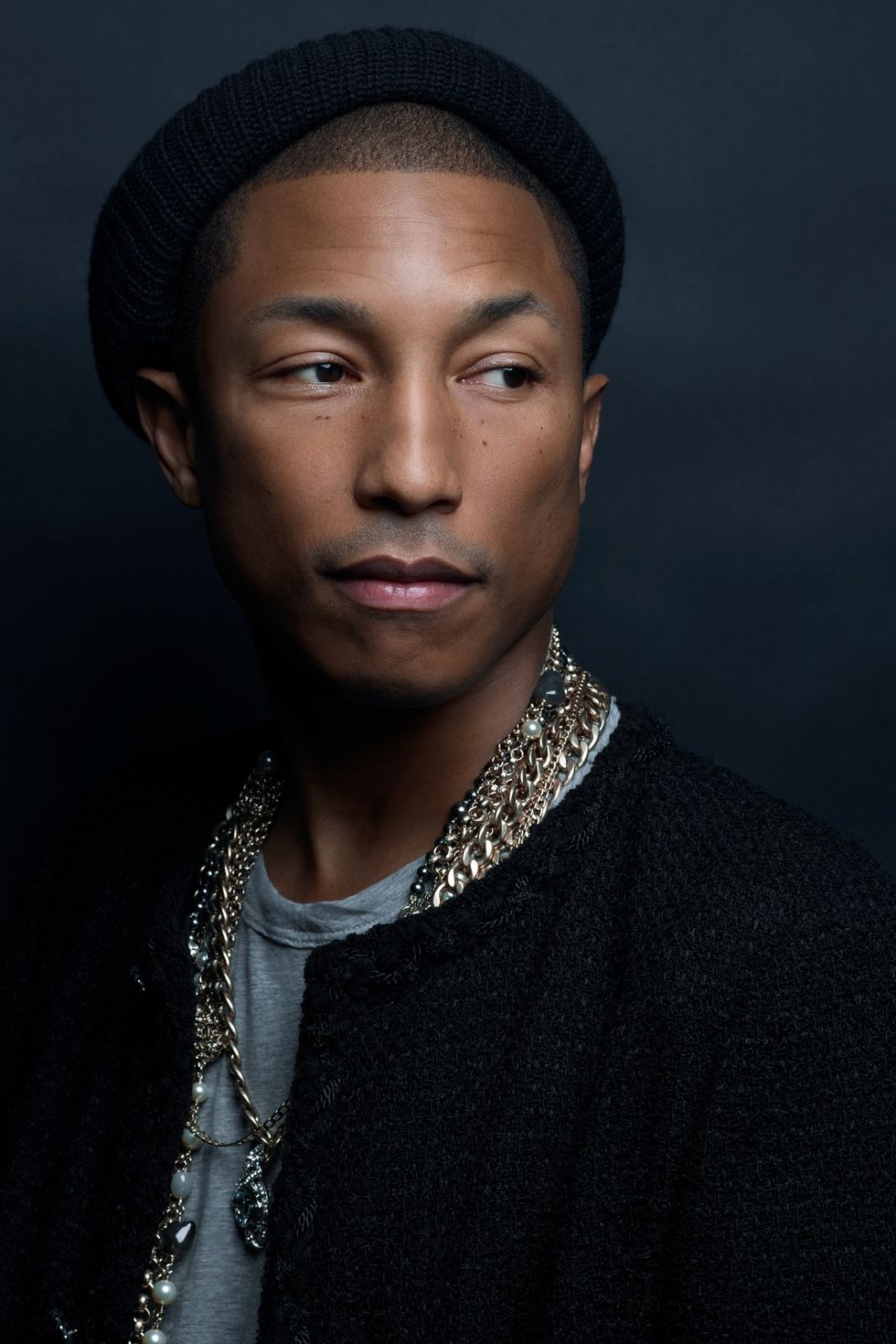 Pharrell Williams reveals what he keeps in his Chanel bag