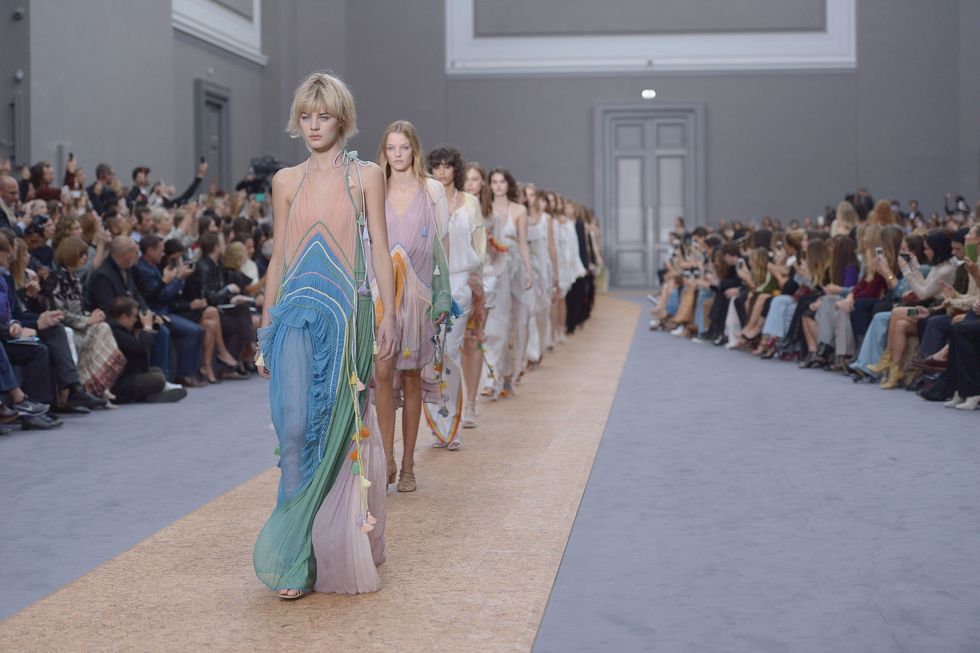 Chloe catwalk finale