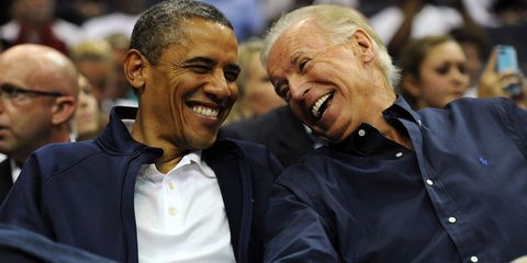 Barack Obama and Joe Biden