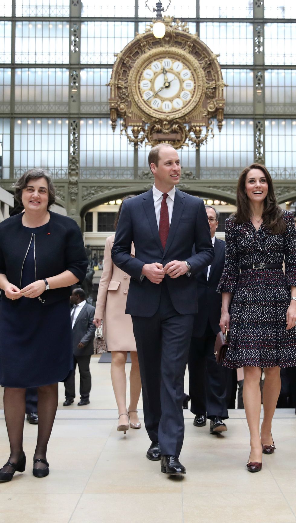The Duke and Duchess of Cambridge - Kate and William's - royal visit to Paris