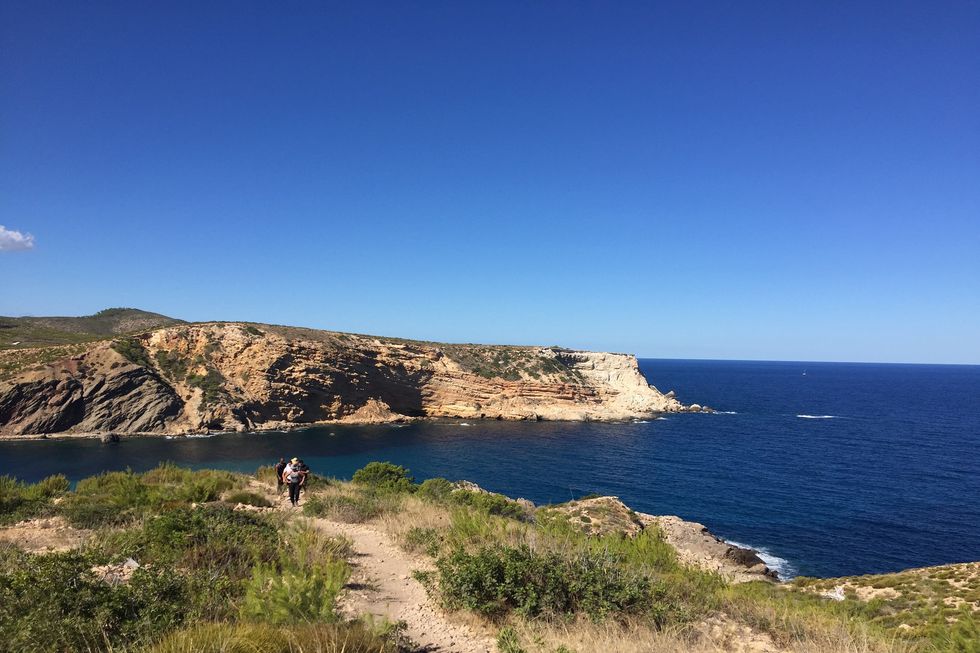 Hiking along Ibiza's northern coast