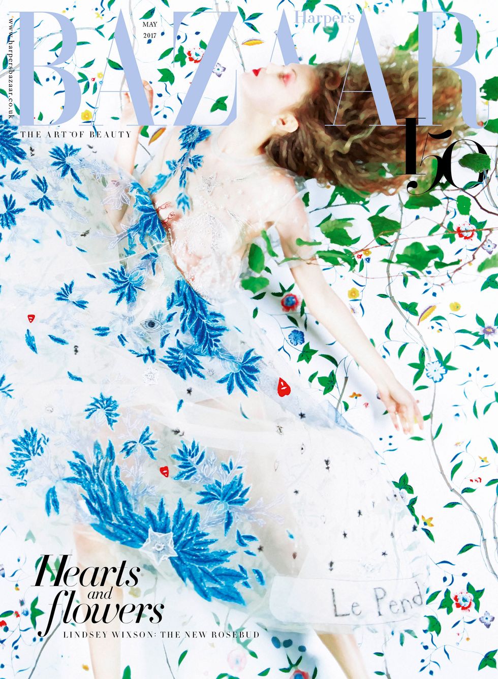 May subs cover of Harper's Bazaar
