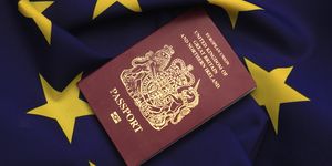 The British passport may change colour