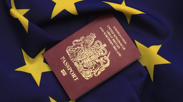 The British passport may change colour