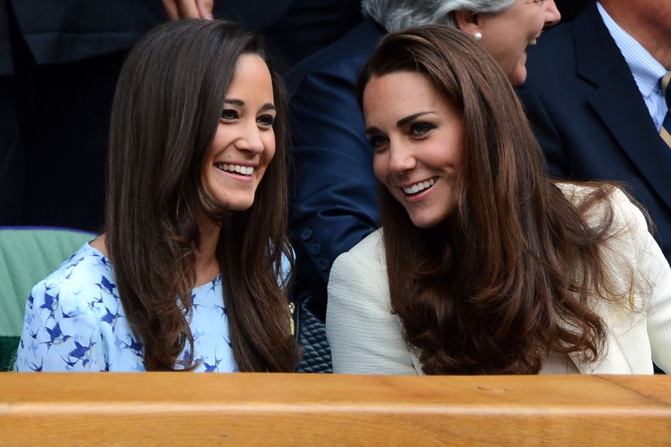 Pippa and Kate Middleton