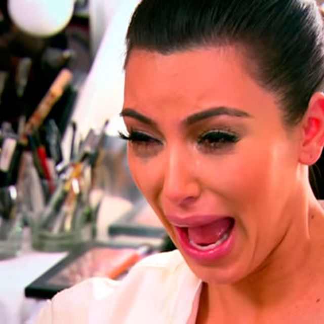 Kim Kardashian Crying - Meme makeup