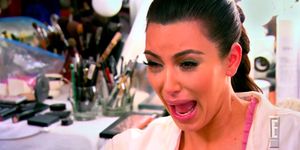 Kim Kardashian Crying - Meme makeup