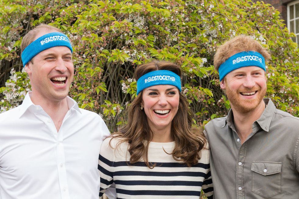 The Duke and Duchess of Cambridge, Prince Harry, Heads Together mental health campaign