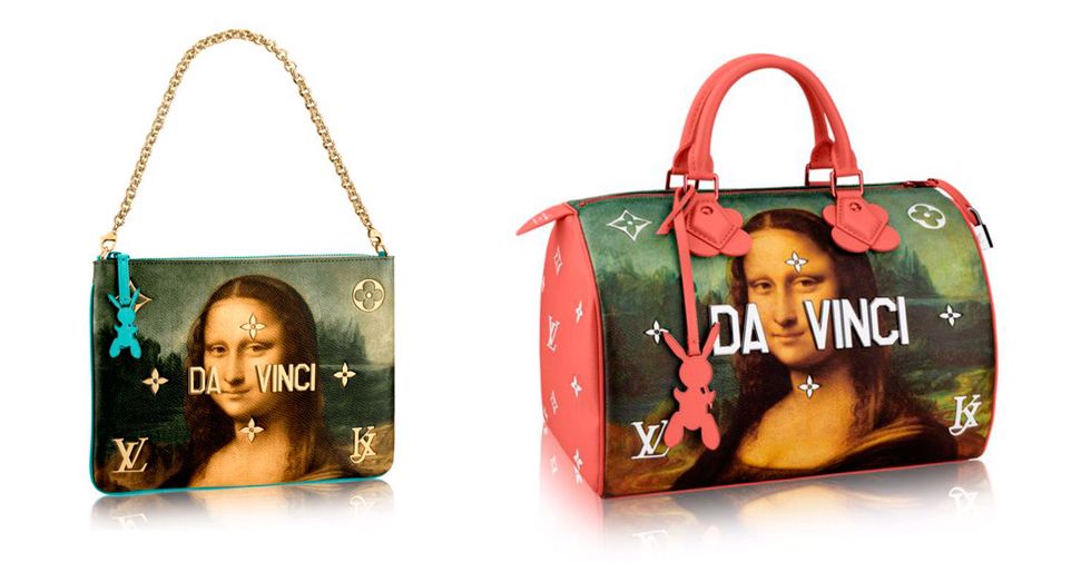 Louis Vuitton Jeff Koons Da Vinci bag