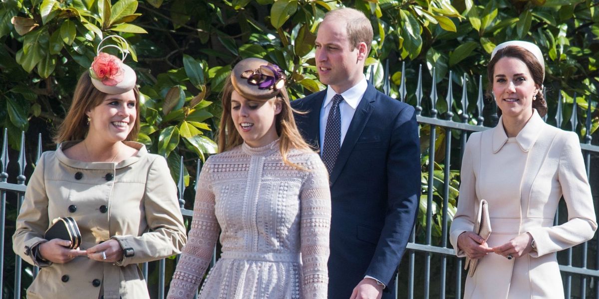 Royal family attend Easter service in Windsor - Kate Middleton Easter ...