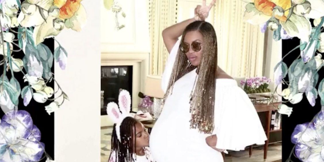 Blue Ivy and Beyoncé celebrate Easter