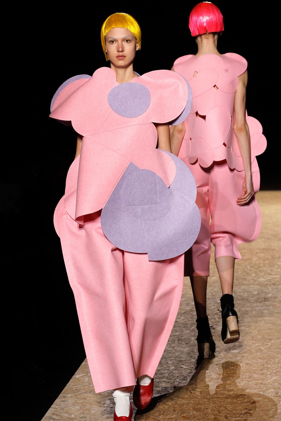 Comme des Garçons catwalk