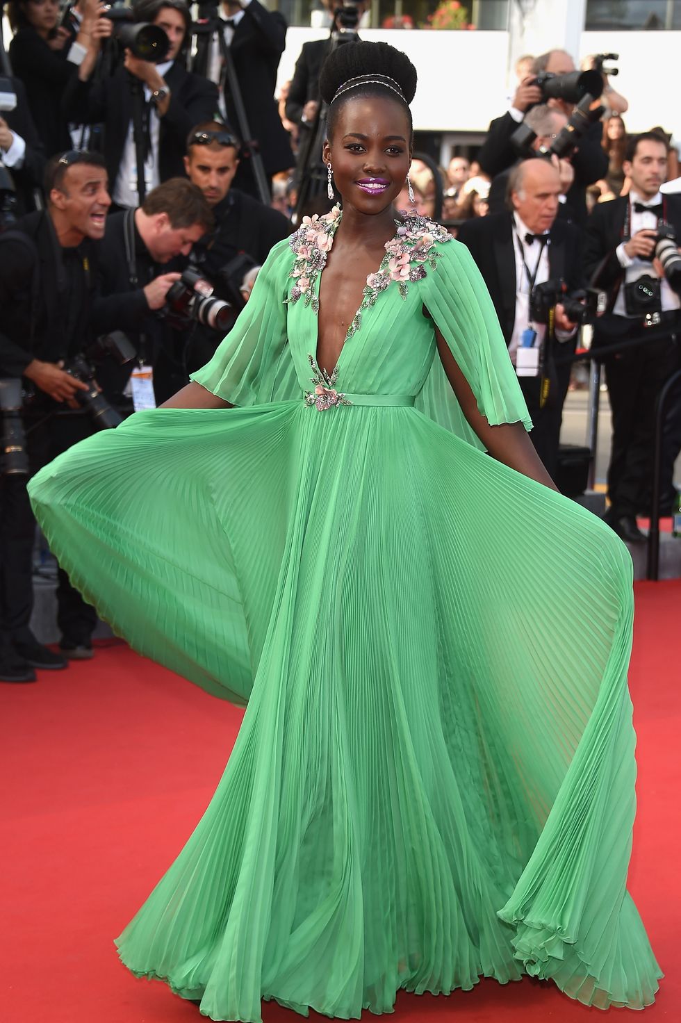 Lupita Nyong'o at the Cannes Film Festival