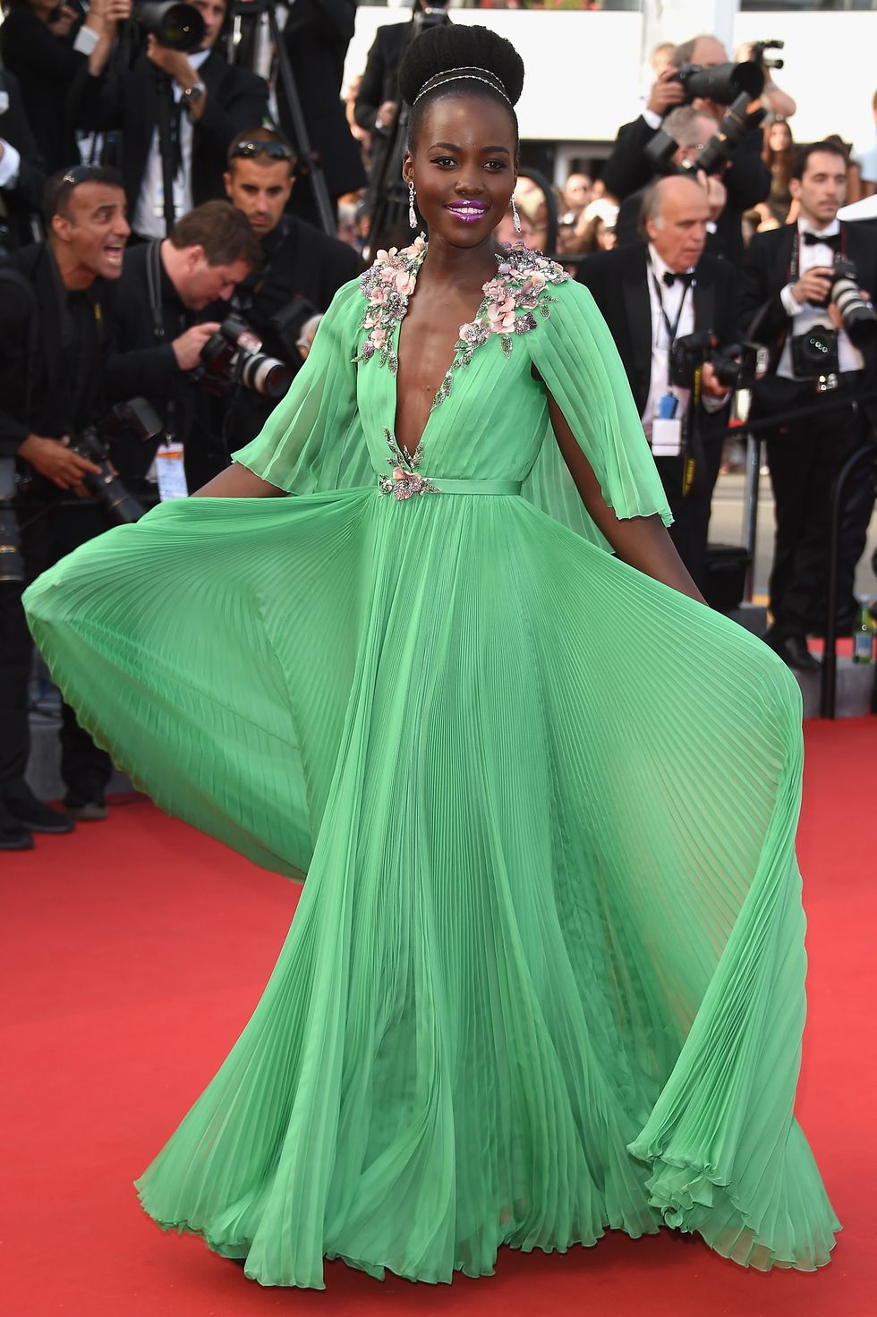 Lupita Nyong'o at the Cannes Film Festival