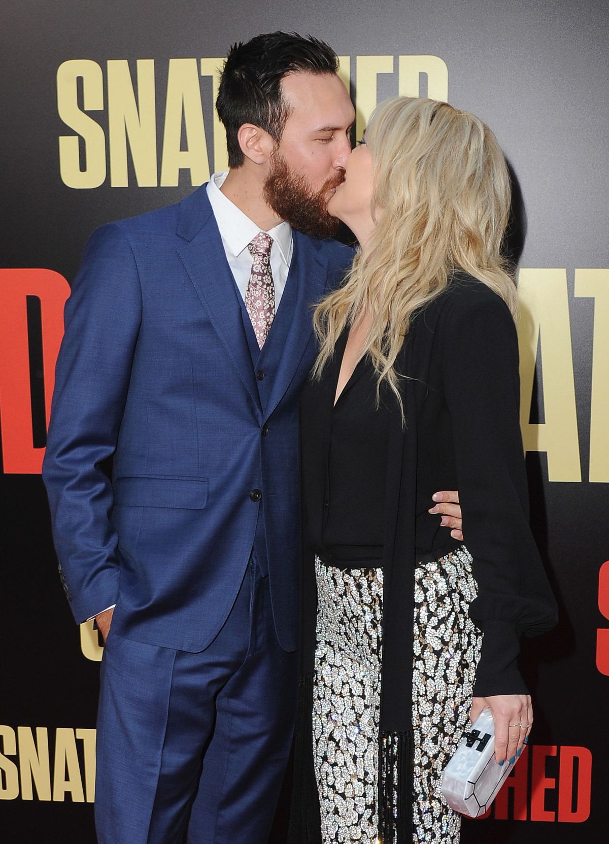 Kate Hudson and Danny Fujikawa make red carpet debut at Goldie Hawn's Snatched premiere in LA