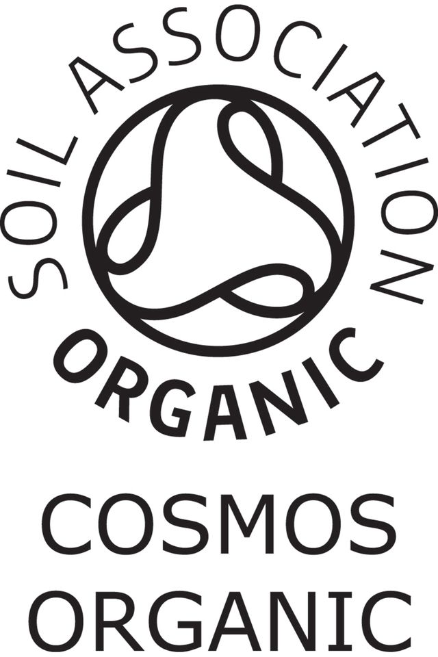 SOIL ASSOCIATION and COSMOS logo