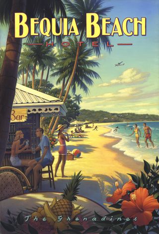 Poster, Fiction, Illustration, Caribbean, Palm tree, Book cover, Tropics, Movie, Tree, Comics, 