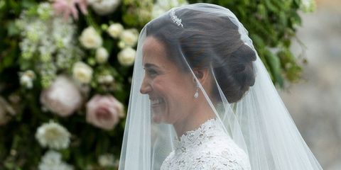 Pippa Middleton's wedding hairstyle