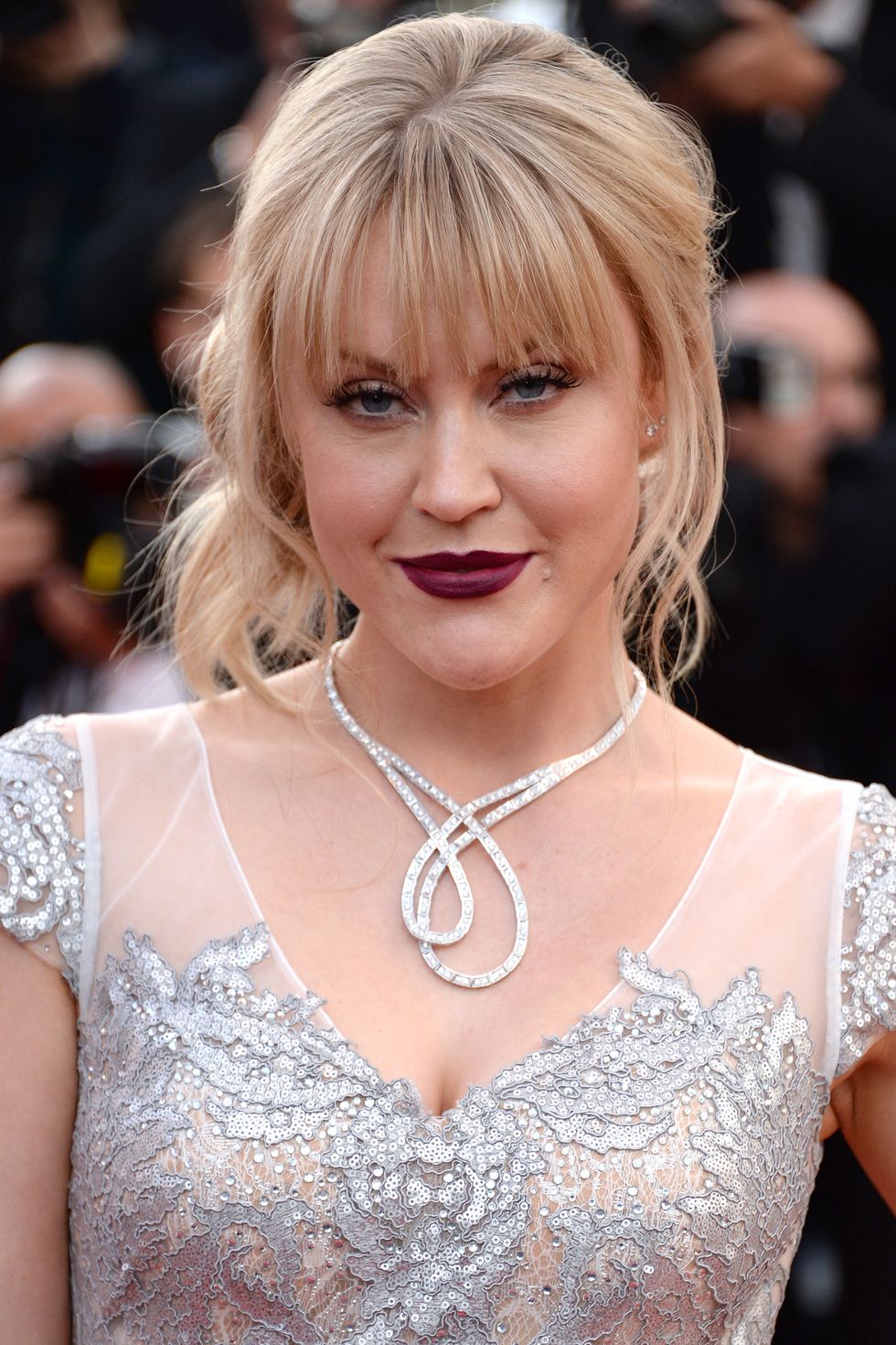 Camilla Kerslake wearing  Gil Neuhaus necklace