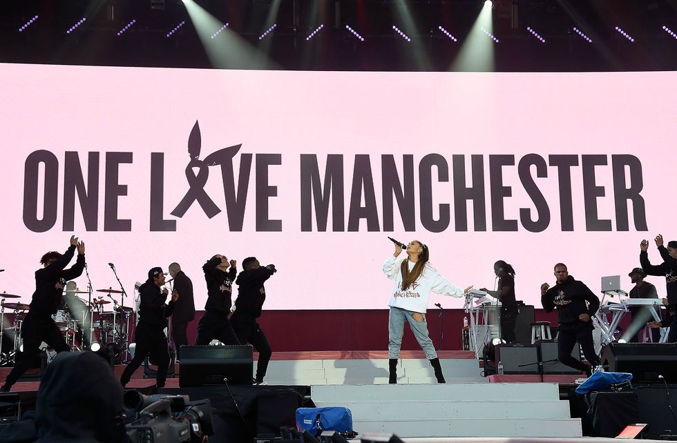 Ariane Grande One Love Manchester concert pictures