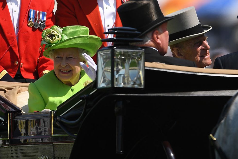 The Queen at Ascot