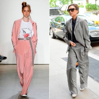 slouchy trouser suit